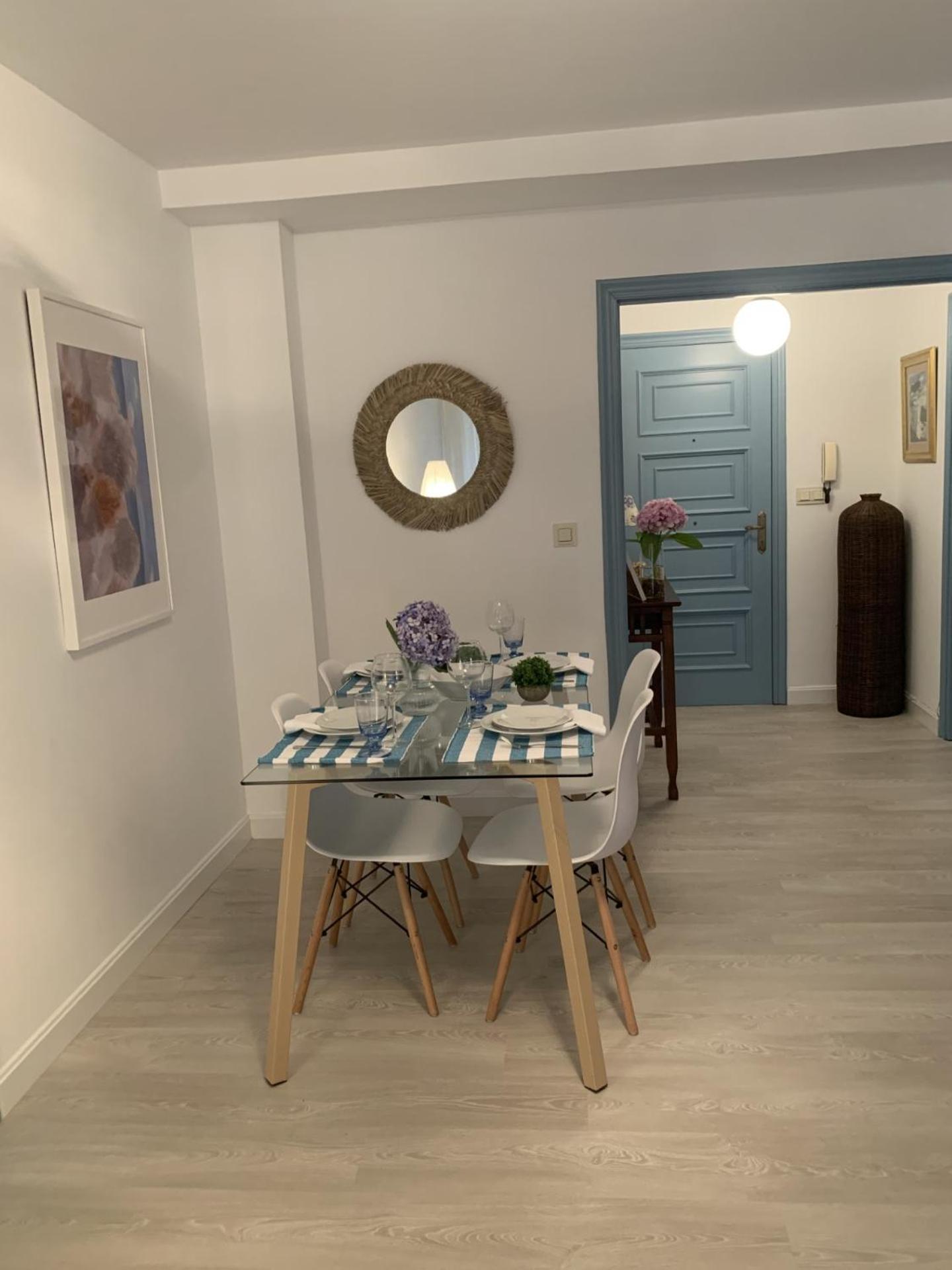Apartamento Sanxenxo Bagian luar foto